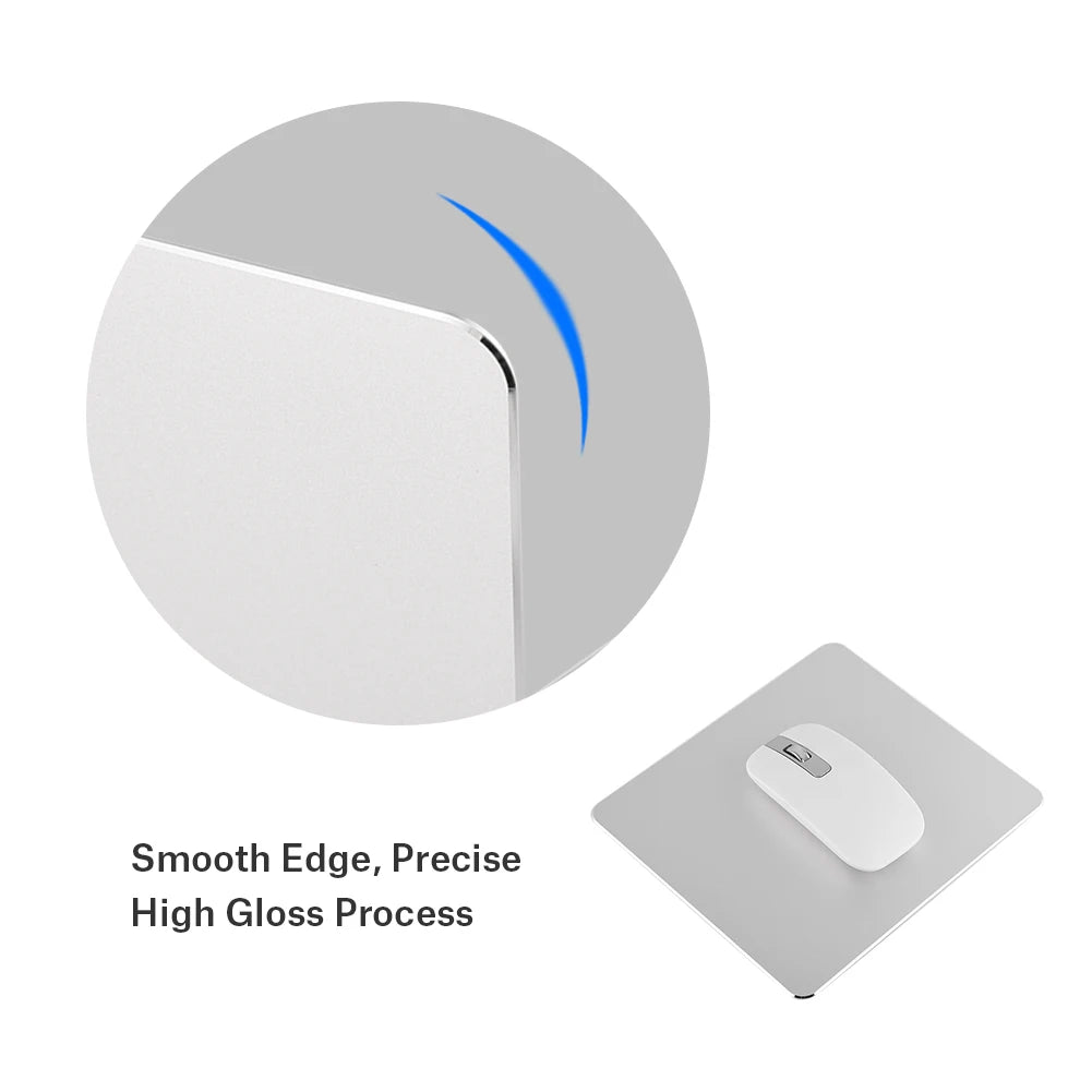 gaming mouse pad mousepad Aluminum Alloy NOn slip Gaming Mouse Pad Mat Double Sided Accurate Control Mousepad for PC mouse pad