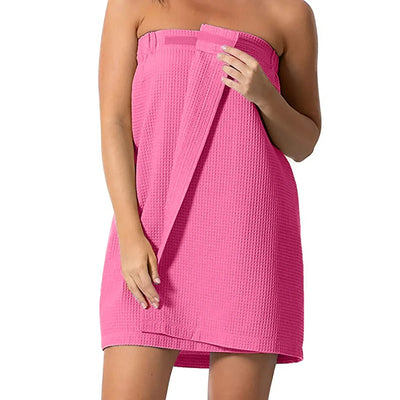 Super Absorbent Bath Towel Wearable Bath Towel Body Wrap Bathrobes Towels Skirt Lightweight Knee Length Robes for Women