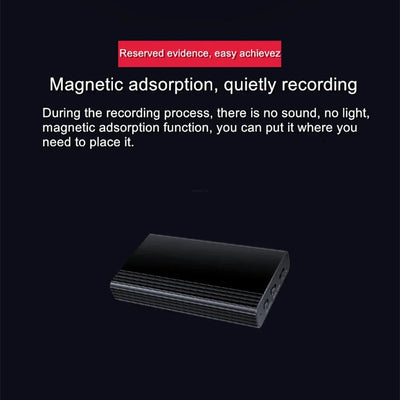 500 Hours Recorder Voice Recorder Noise Cancelling Audio Recorder with Magnetic Attachment Suitable for Lectures, Meetings