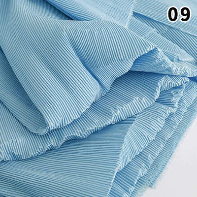 Wrinkled Texture Fabric Background Printmaking Material DIY Wedding Celebration Women Dress Suit Diy Sewing Material