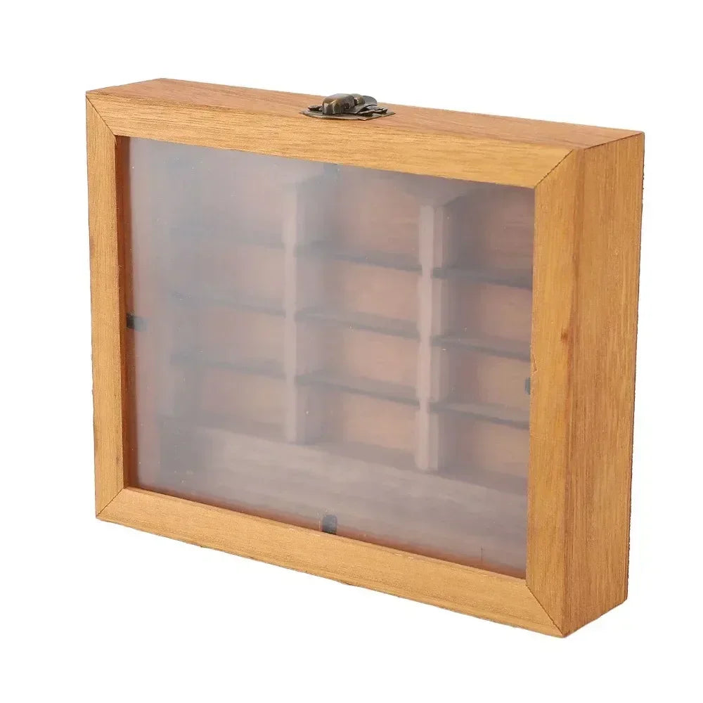 Bookshelf decor anxiety home desktop decoration handmade sensory toys wooden fidget figurine statue