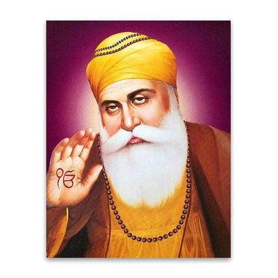 India Art The Ten Sikh Gurus Canvas Painting Wall Art Guru Nanak Posters Prints Sikhism Wall Picture for Living Room Decoration