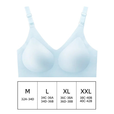 Women's Bras Thin Style Jelly Colour Wireless