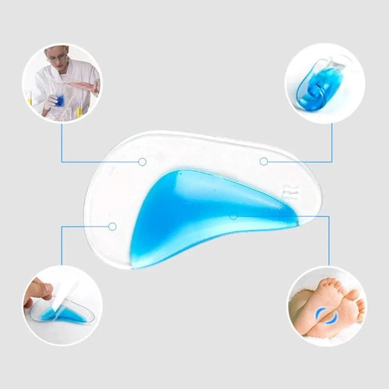 Kids Orthopedic Insoles for Children Shoes Inserts Baby Plantar Fasciitis Flat Feet Arch Support Orthotic Silicone Gel Insoles
