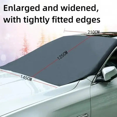 Car Snow Shield Magnetic Winter Snow Shield Front Windshield Cover Anti-frost Sun Protection Car Cover Parasoles Para Coches