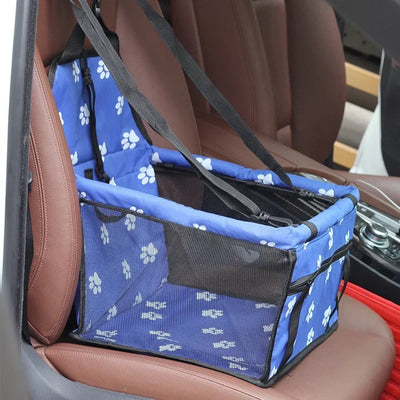 Pet Dog Car Carrier Seat Bag Waterproof Basket Folding Hammock Pet Carriers Bag For Small Cat Dogs Safety Travelling Mesh