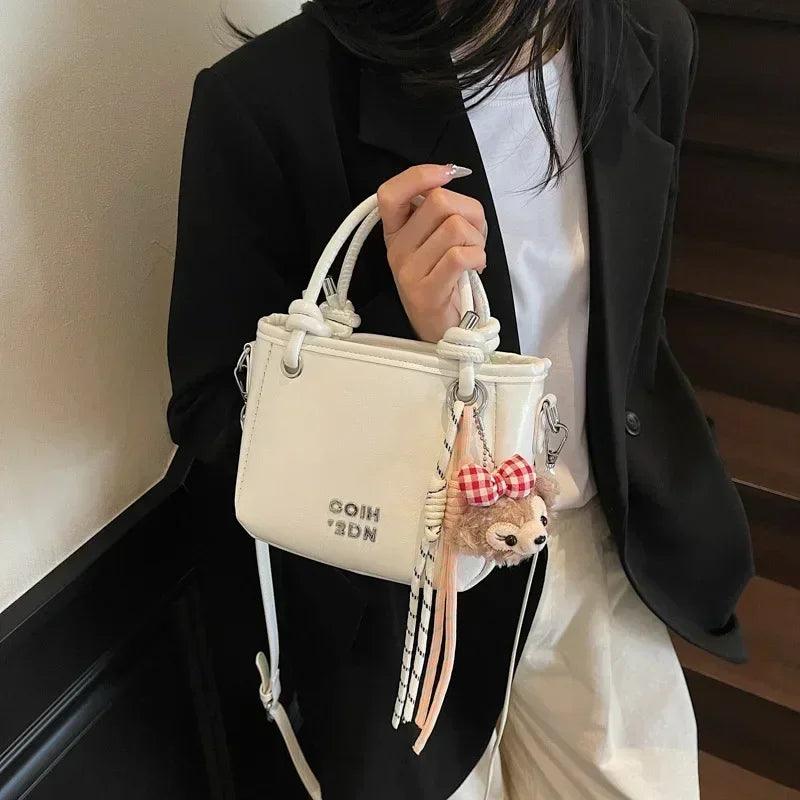 2025 unique women’s handbag designer shoulder purse minimalist bucket & square bag versatile crossbody for work