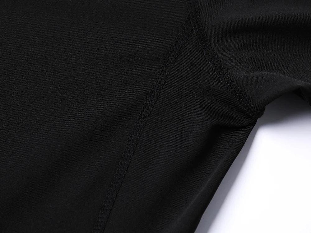 Athletic Compression Shirts For Men Gym Sports Rash Guards Workout Fitness Base Layer Undershirts Quick Dry Tees Tshirt Tops