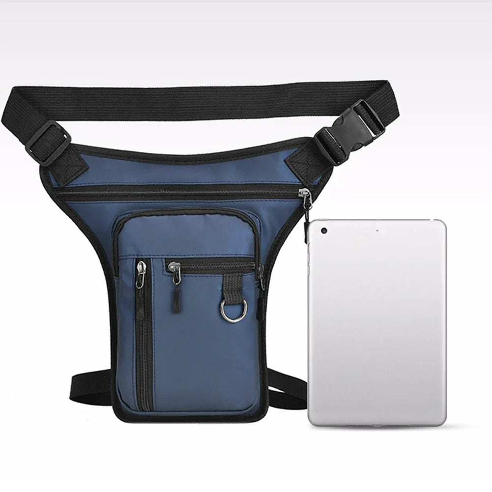 Men Drop Leg Bag Waist Bag for Men Fanny Pack Phone Purse Motorcycle Riding Shoulder Cross Body Thigh Male Hip Belt Waist Bags