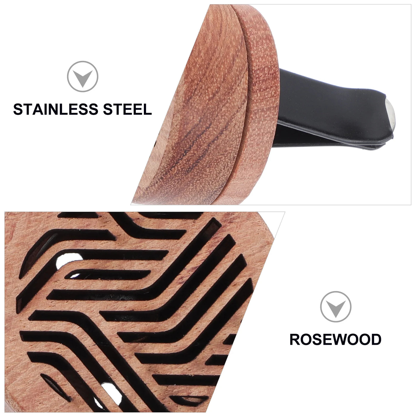 Aroma Diffuser Essential Oil Car Diffuser Wooden Carved Aromatherapy Diffuser Car Vent Clip Car Air Freshener Rituals perfume