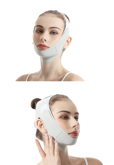 Face Slimming Bandage Face Lifting Belt V Line Face Slimming Strap Double Chin Tightener Slim Strap Facial Lifting Mask Tool