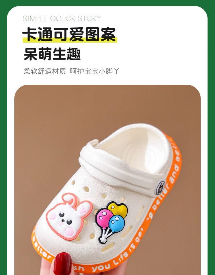 Cartoon Soft Sole Anti Slip Children's Sandals and Slippers | Indoor, Home Shoes For Boys and Girls Kids Shoes