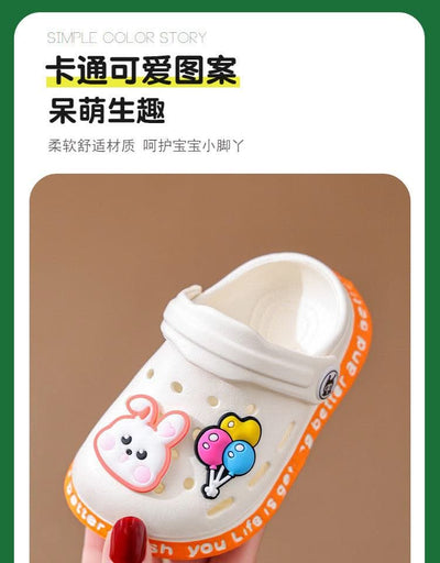 Cartoon Soft Sole Anti Slip Children's Sandals and Slippers | Indoor, Home Shoes For Boys and Girls Kids Shoes