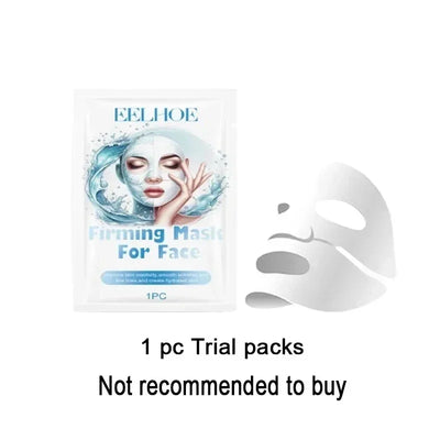 Water -Soluble Collagen Face Mask Shrink Pore Deep Moisturizing Overnight Mask Anti-Wrinkle Hydrating Brightening Face Skin Care