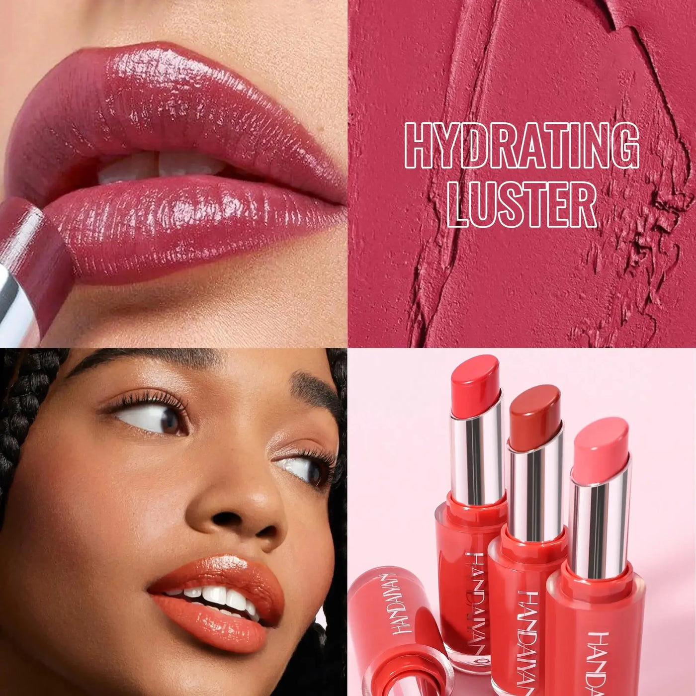 Velvet Matte Lipstick 8 Colors Long Lasting Waterproof Moisturizing Non Stick Lip Makeup For Daily Natural Look