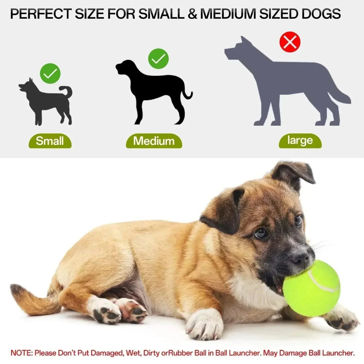 Ball Launcher Toy For Dogs Pet Products Dog Toys Keep Healthy Automatic Throw Pet 3 Distances Settings For Indoor Outdoor play