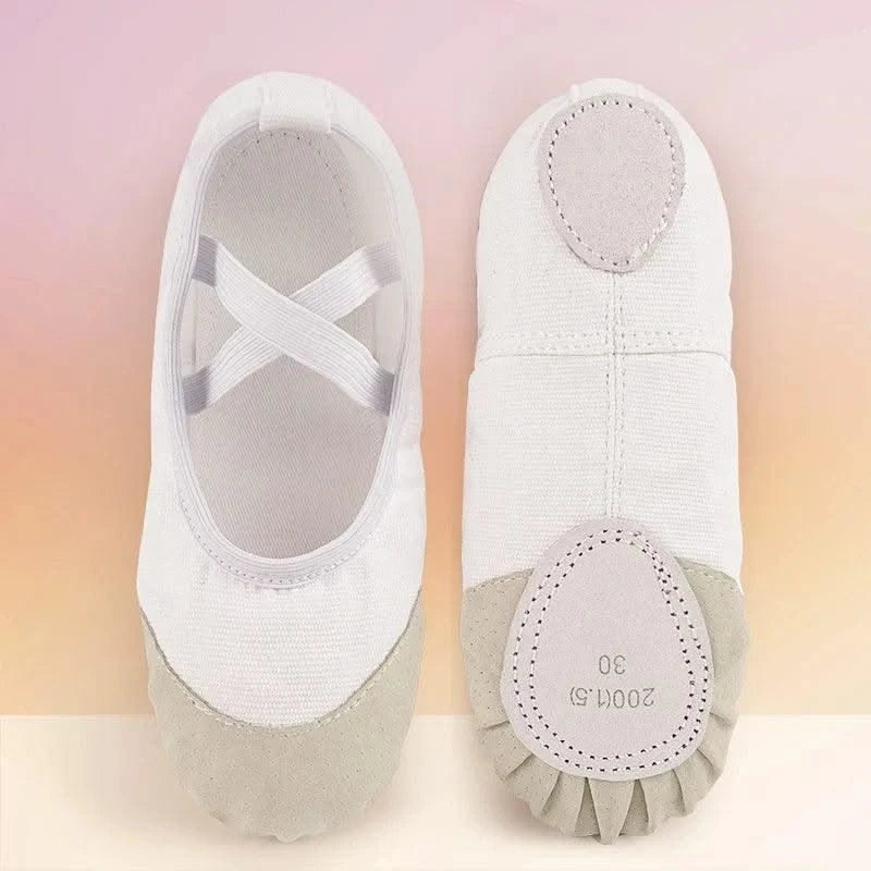 Children Girls Ballet Shoes Classical Dance Shoes Kids Boys Adult Ballet Slippers Indoor Yoga Gym Soft Sole Dance Practice Shoes