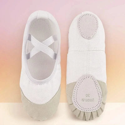 Children Girls Ballet Shoes Classical Dance Shoes Kids Boys Adult Ballet Slippers Indoor Yoga Gym Soft Sole Dance Practice Shoes