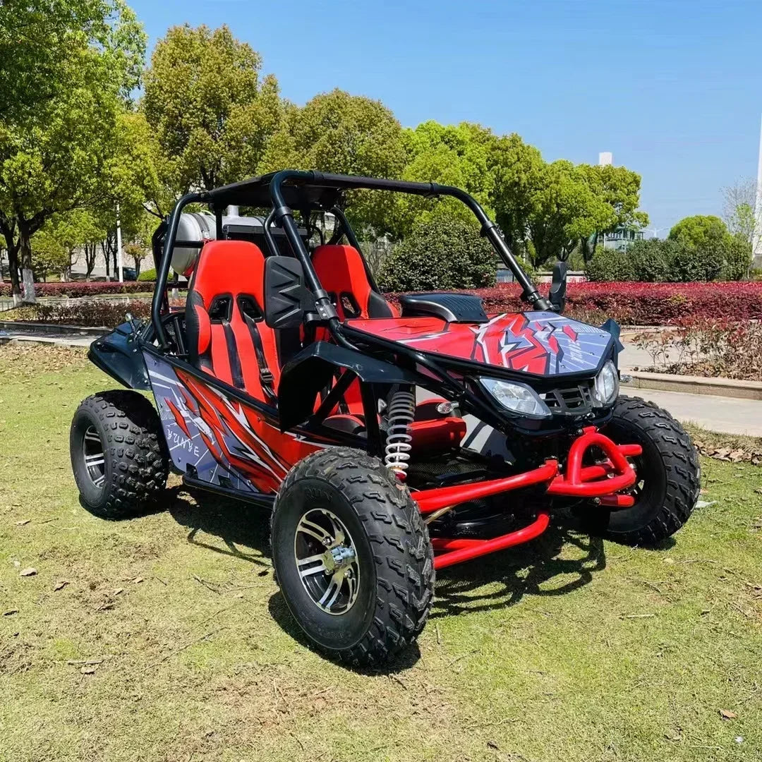 300cc China Snowmobile With 80km/h Speed Electric Start 10 Inch Aluminum Tire Four Stroke Air-Cooled Snow Scooter Snowmobiling