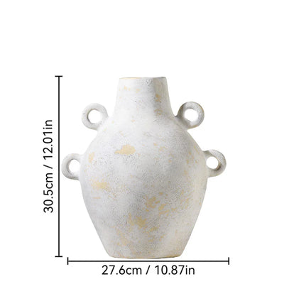 Ceramic Vases Retro Style Homestay Decorations Antique Hotel Art Flower Arrangements Home Decor Items