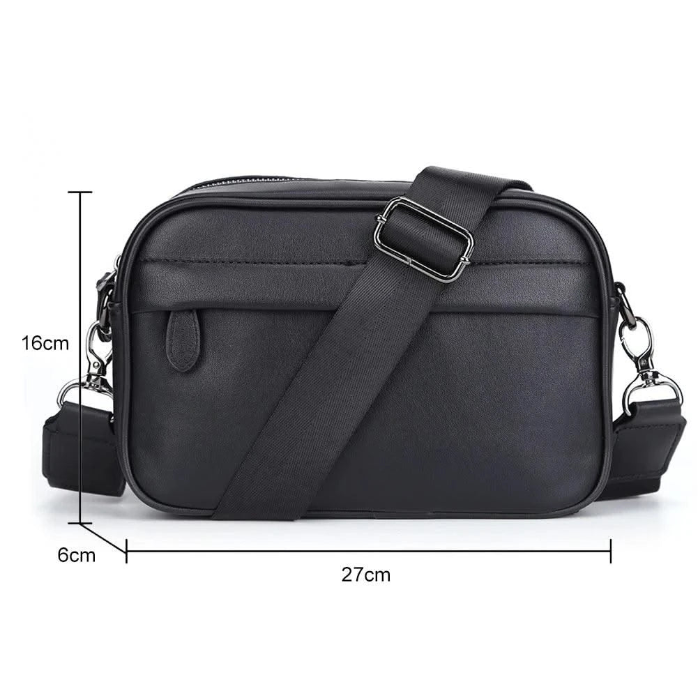 Messenger Sling Bags For Men and Women Square Bag Trendy Diagonal Chest Bag