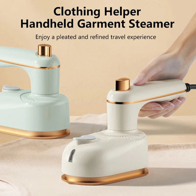 Foldable Handheld Garment Steamer Leak-Proof Dual Dry/Wet Steam 10s Fast Wrinkle Remover Travel Home Clothes Iron Large capacity