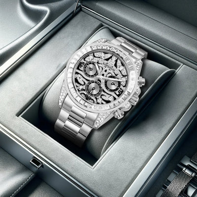 Men's trendy high-end fully automatic men's watch with high aesthetic value, business luminous quartz watch