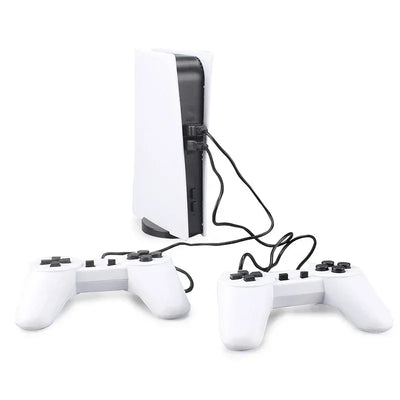 GS5 Pro Video Game Console com 620 Jogos Clássicos, 8 Bit TV, Handheld, USB, 2 Gaming Player com fio, Saída AV, ﻿