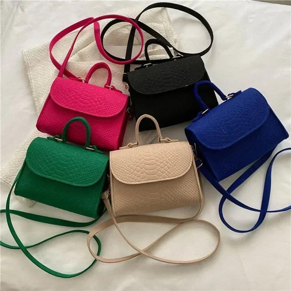 Ladies bags trend handbags retro designer luxury square crossbody female totes shoulder for women 2024 new