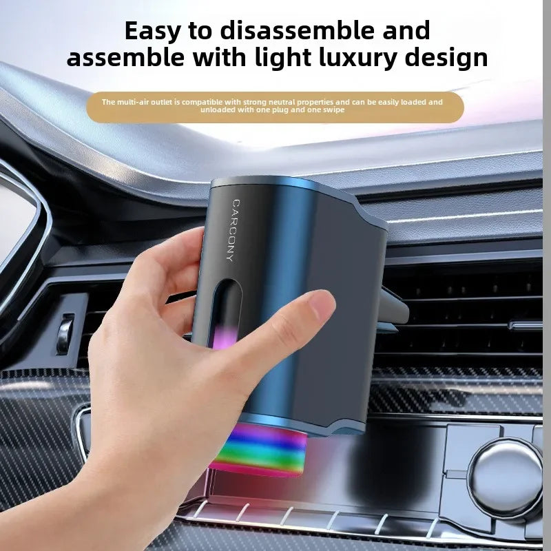 Intelligent Car Electric Air Diffuser Aroma Car Air Vent Humidifier Mist Aromatherapy Car Air Freshener For Removing Odors