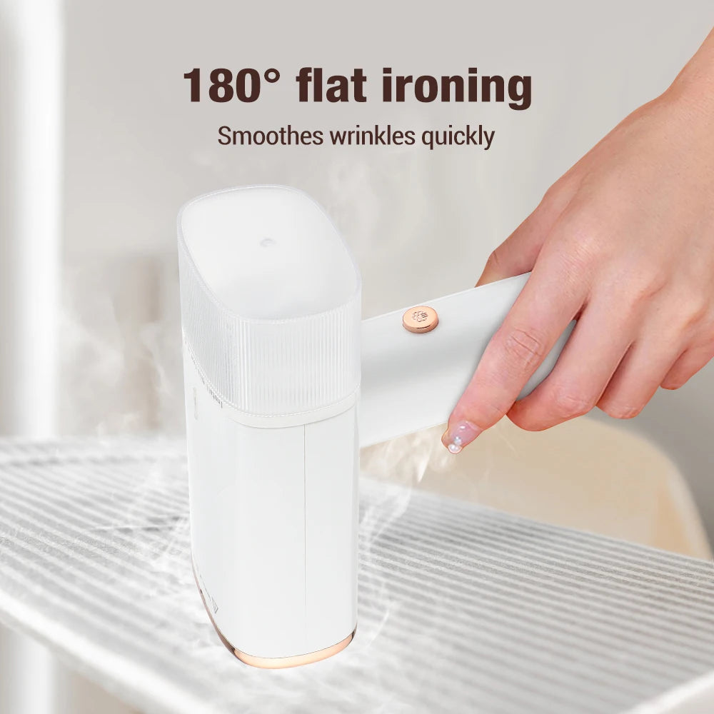 Portable Handheld  Steam Iron 1000W Folding Mini Garment Hanging Steamer Clothes Ironing Wet Dry Ironing Machine for Home Travel