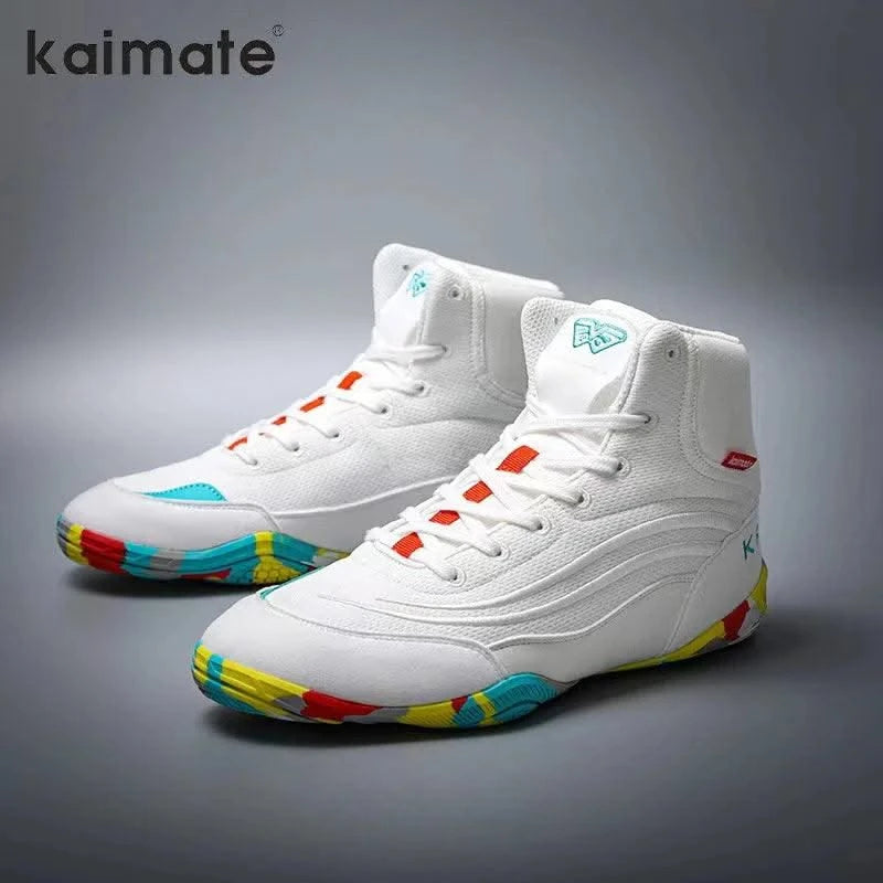 Professional children's Wrestling Boots  Men Non Slip Wrestling Shoes Lightweight Boxing Shoes