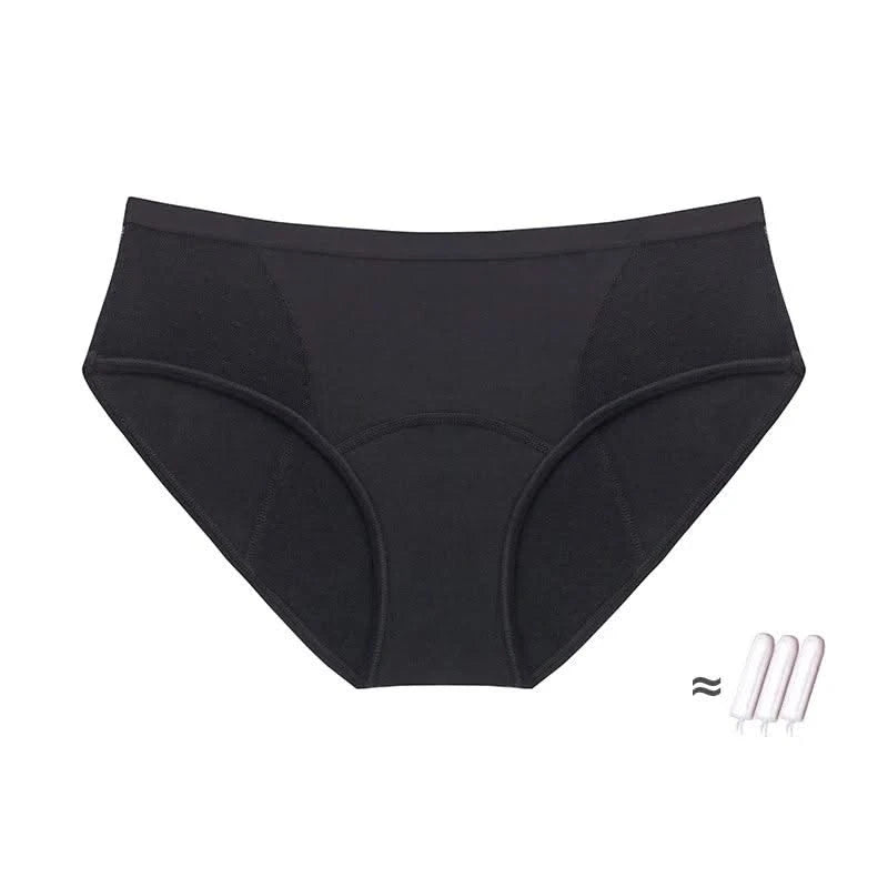 Women Menstrual Period Panties Underwear 4 Layers Plus Size Heavy Flow Absorbency Leakproof Physiological Sanitary Lingerie