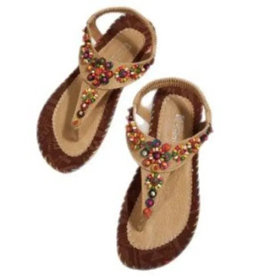 Women's Sandals Summer Flip Flops for Women Comfortable Flats Outdoor Fashion Ladies Shoes Footwear 2025 Luxury Casual Barefoot