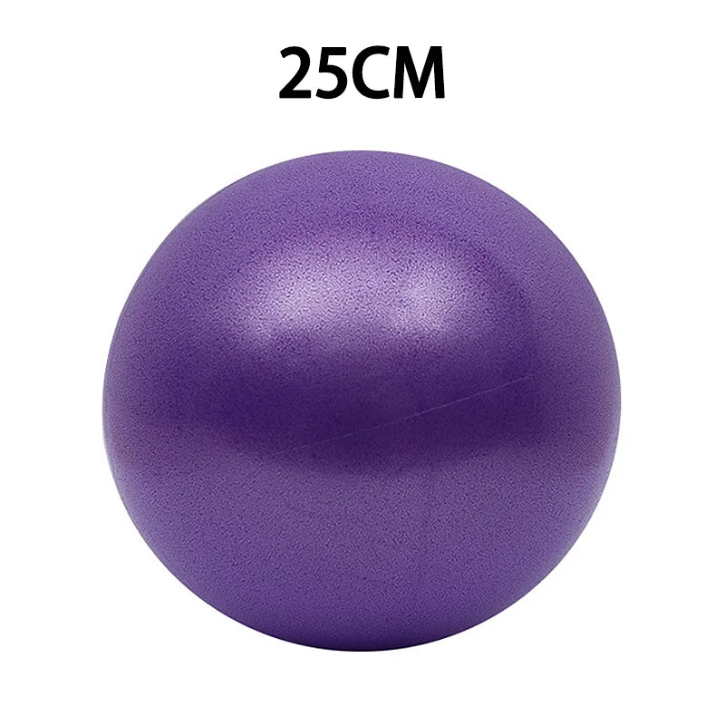 25cm Yoga Ball Exercise Gymnastic Fitness Pilates Ball Balance Exercise Gym Fitness Yoga Ball Indoor Training Yoga Ball Core