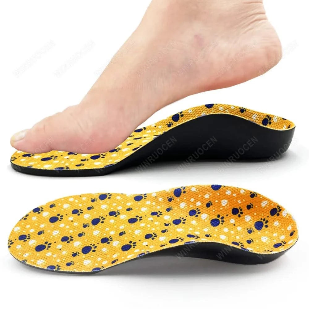 Kids Insole Arch Support | Flat Feet Sneaker for Children |Orthopaedic Insoles For Girl/boy Shoes | For Sports | Feet Care Inserts Pad