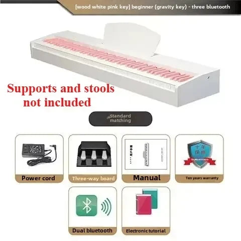 Piano 88 Keys Weight Adult Children Practice Electronic Piano Beginner Domestic Professional Grade Piano Keyboard Instrument