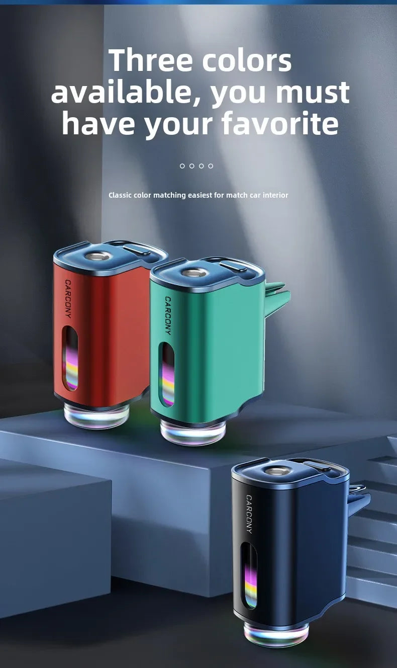 Intelligent Car Electric Air Diffuser Aroma Car Air Vent Humidifier Mist Aromatherapy Car Air Freshener For Removing Odors