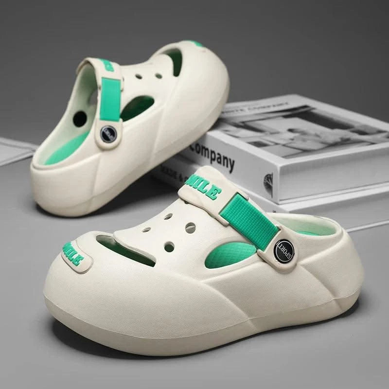 Luxury Boy Clogs Summer Kids Shoes Breathable Casual Lightweight Indoor House Shoes Children Boy Sandals Slippers