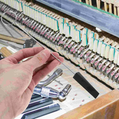 1 set Piano Tuning Tools Rubber Metal Durable Mute Forks Long Strips Simple Easy Use Repair Set For Professionals Piano Tuning