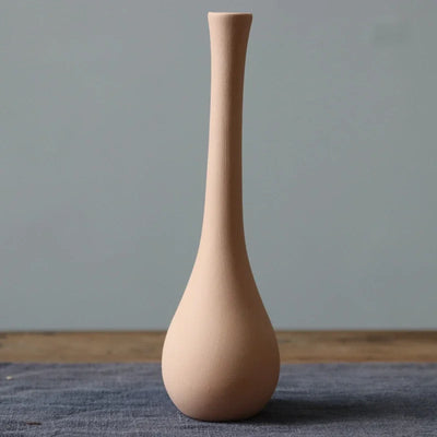 Plain Ceramic Vase  Arrangement Creative and Minimalist Nordic Ins Style Decoration Pottery Props for Home Photography Plain Vas