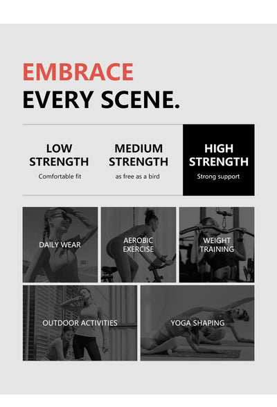 Women's sexy yoga sling bra