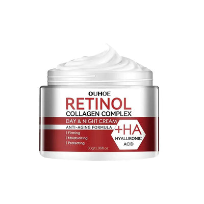 30g Retinol Face Cream Moisturizing Hyaluronic Acid Facial Cream Skincare Face Creams Collagen Bouncy Pearl Cream