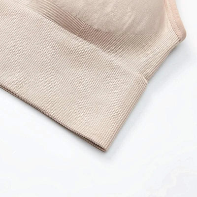 Women Top Wireless Bralette Push Up Seamless Cross Bra