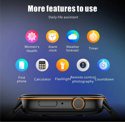 LIGE GPS Trajectory Smart Watch Women 2.01" HD Screen Compass Bluetooth Call Heart Rate Blood Oxygen Men Smartwatches 2025 New