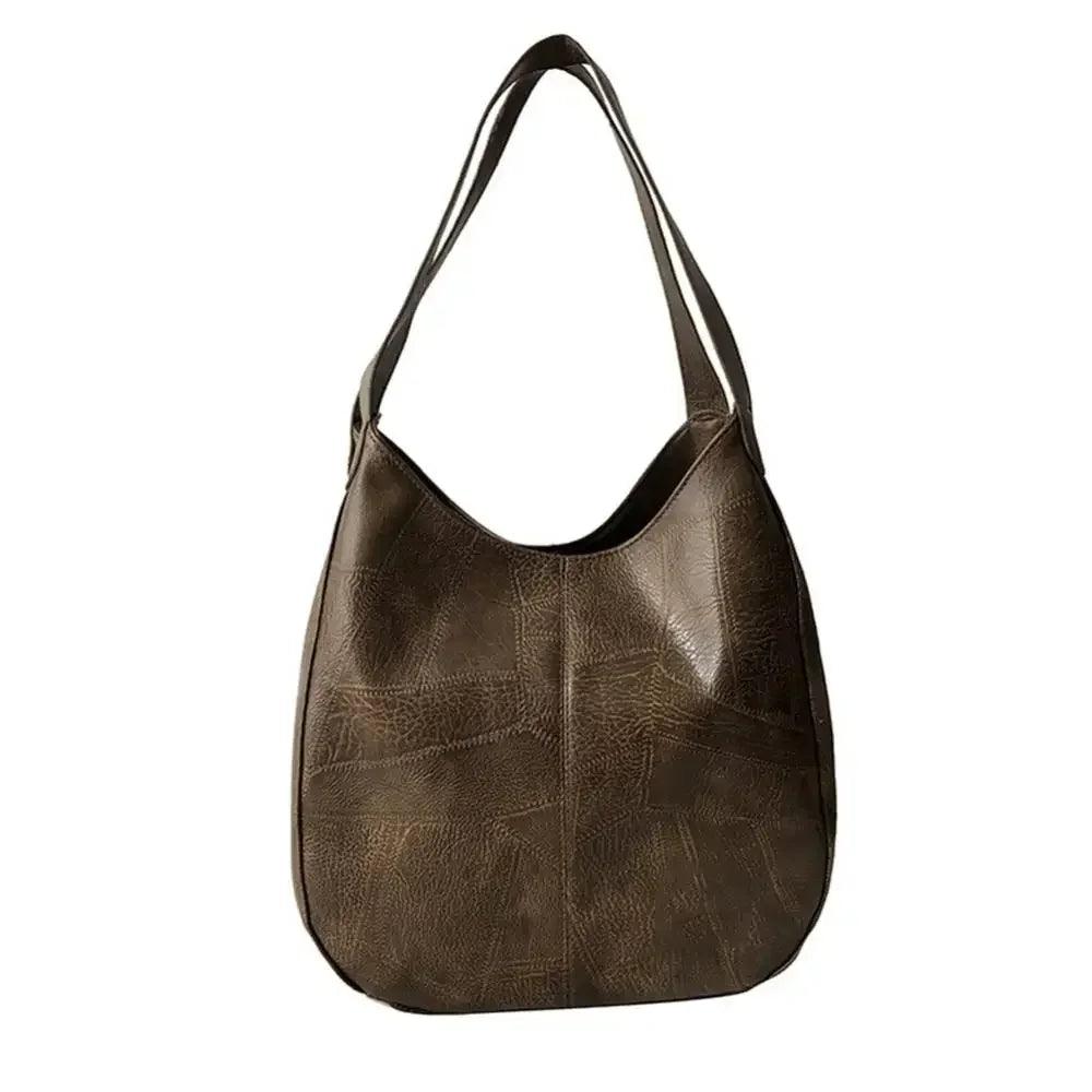Women’s handbags vintage luxury leather shoulder bag designers large modern fashion brand female