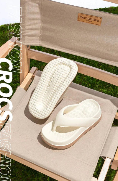 Woman Flip Flops Popular Design Shoes 2025 Trend Casual Platform Sandals Non-slip Outdoor Slippers Unique Features Flat Sandals