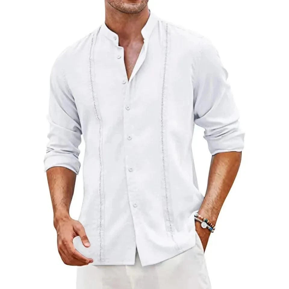 Men's Shirts Linen Shirt Man Top Shirts Shirt Linen Shirt Linen Shirt Men Linen Shirts Man Shirts for Man Linen Shirt Man