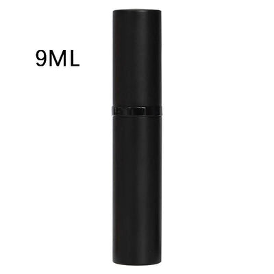 Portable Luxurious 9ml Travel Perfume Bottle Rosted Metal Shell Bottom Filling Sample Delicate Spray Empty Perfume Dispenser