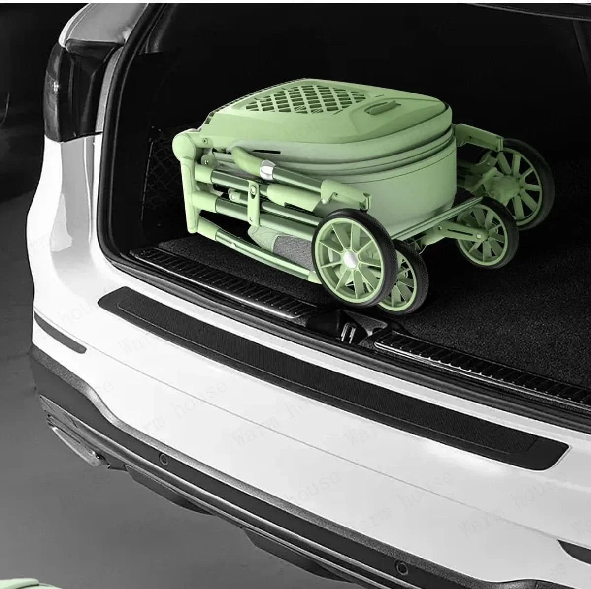 Portable High-view Baby Stroller Two-way Portable Baby Stroller Foldable Children's Four-wheel Baby Stroller 0-3 Years Old